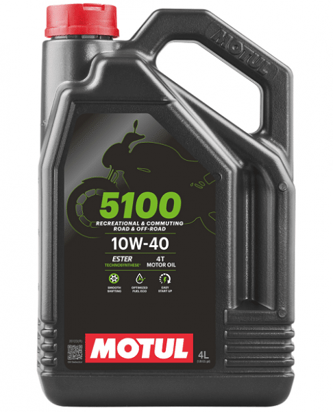 Ulei motor moto - MOTUL - 5100 ESTER 10W-40 4T | 4 L 